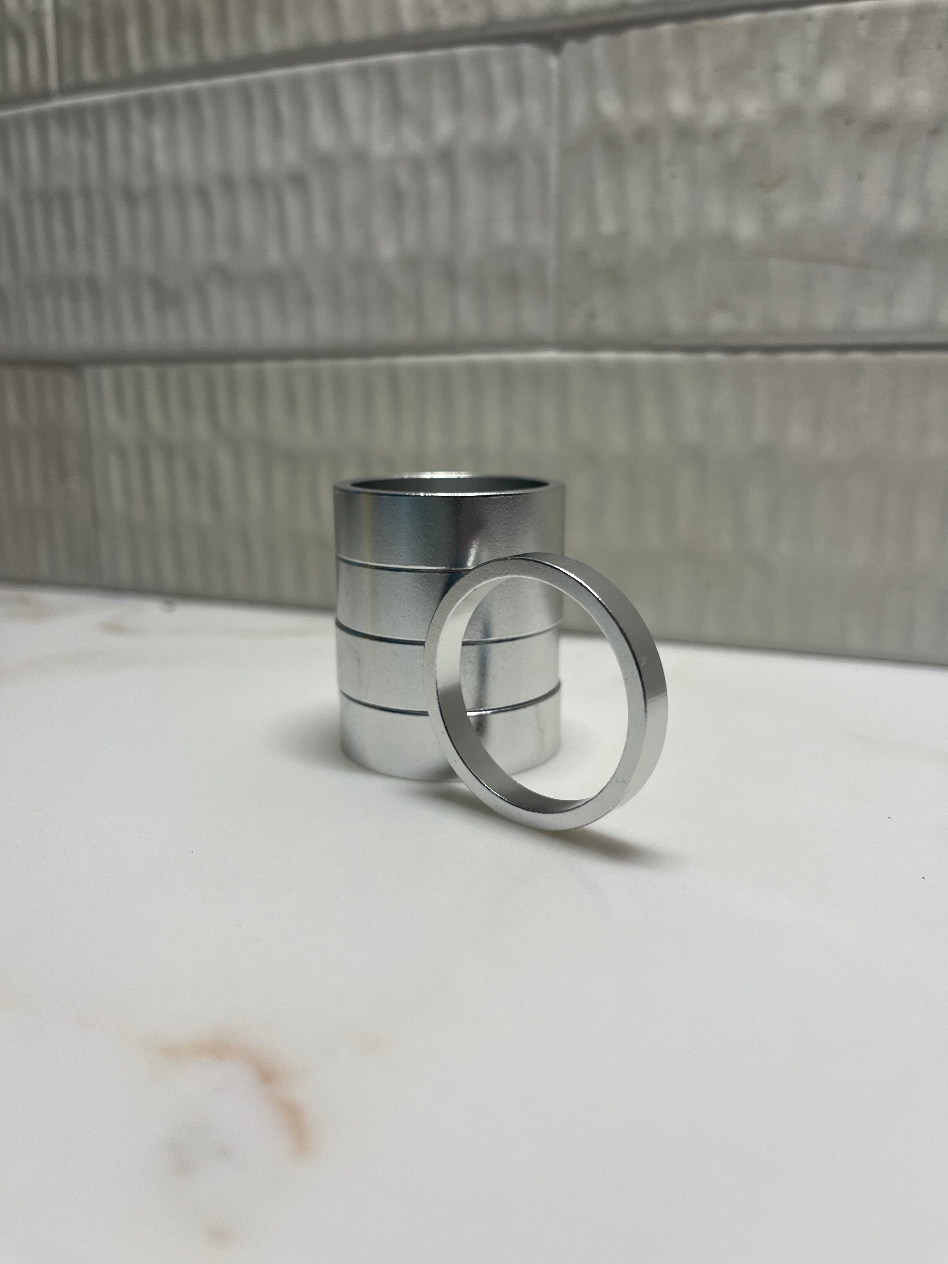 Chrome Stem Spacers