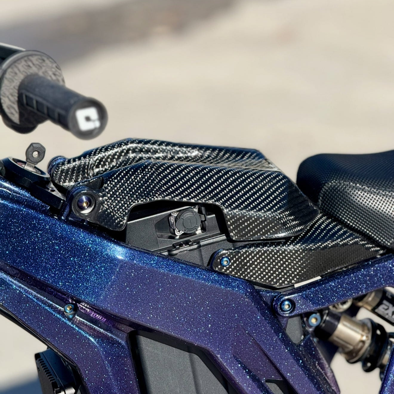 E-Ride Pro Carbon Fiber Battery Lid
