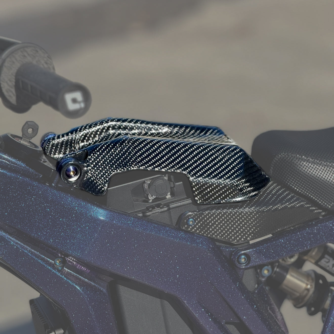 E-Ride Pro Carbon Fiber Battery Lid