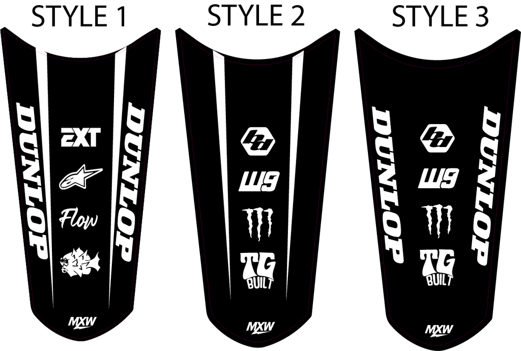 Soliel Supplies Tuttio Rear Fender Decal