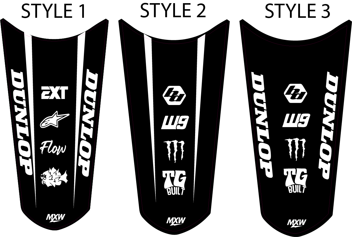 Soliel Supplies Tuttio Rear Fender Decal