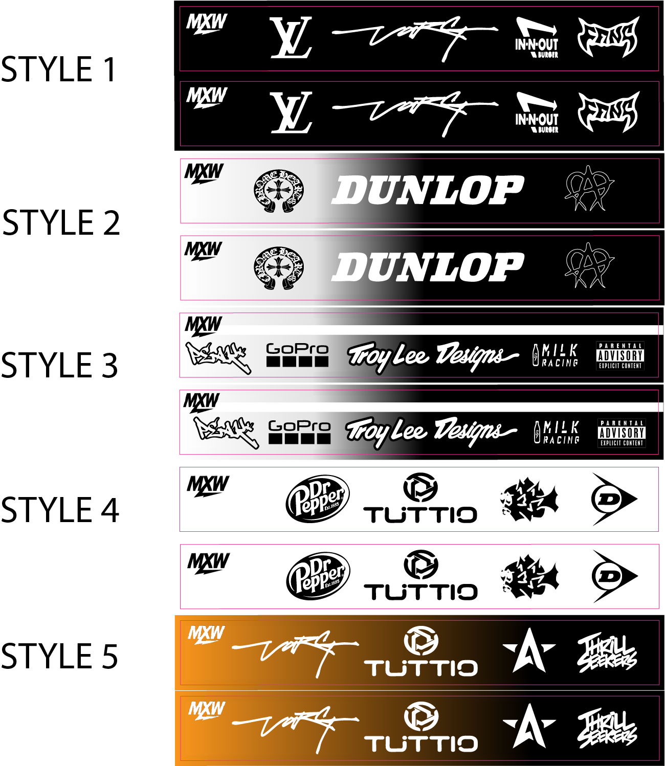 Tuttio Soliel 01 Swingarm Decal