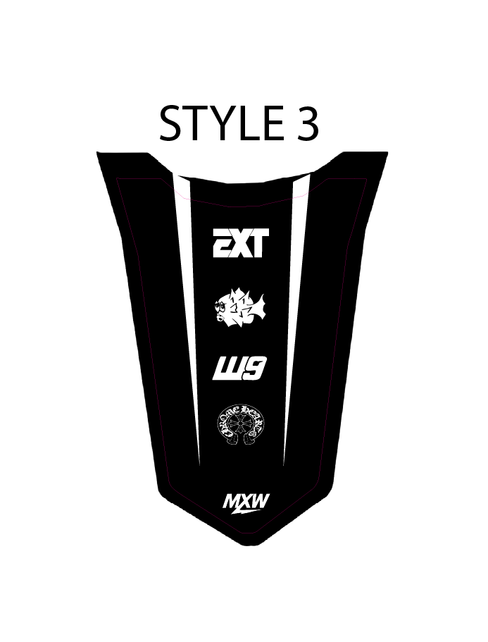 Talaria X3 Rear Fender Decal