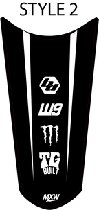 Soliel Supplies Tuttio Rear Fender Decal