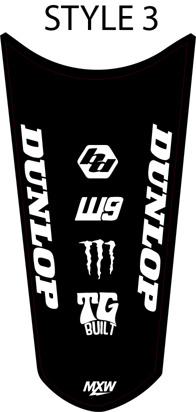 Soliel Supplies Tuttio Rear Fender Decal