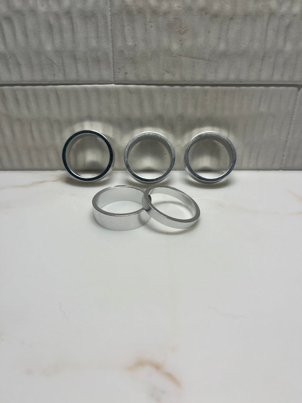 Chrome Stem Spacers
