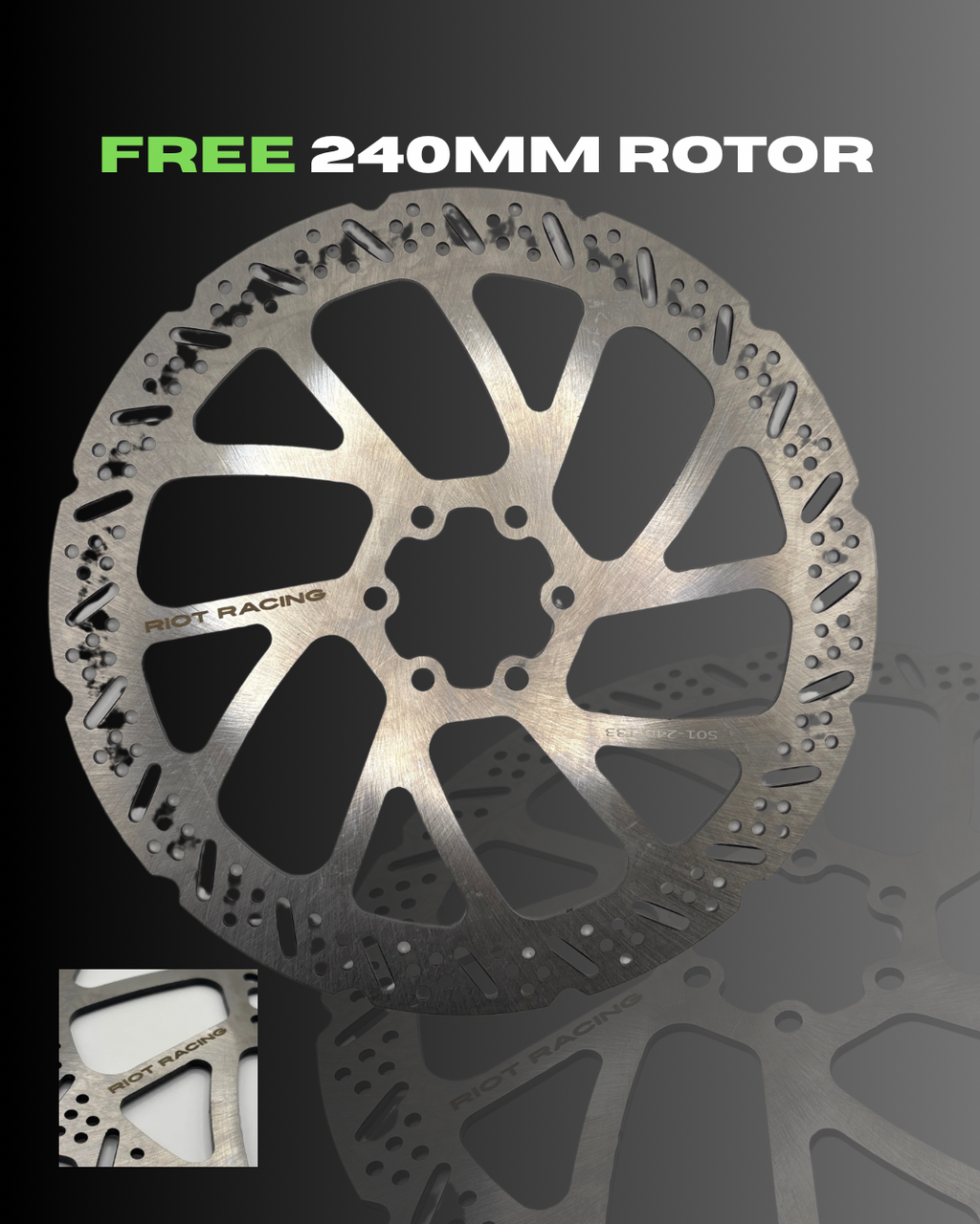 CLEARANCE RiotRacing V2 Brakes - For LBX/ERIDE/XXX Most Powerful emoto Brakes | Lifetime Warranty