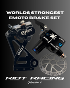 CLEARANCE RiotRacing V2 Brakes - For LBX/ERIDE/XXX Most Powerful emoto Brakes | Lifetime Warranty