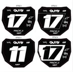 Odi Number Plate Decal