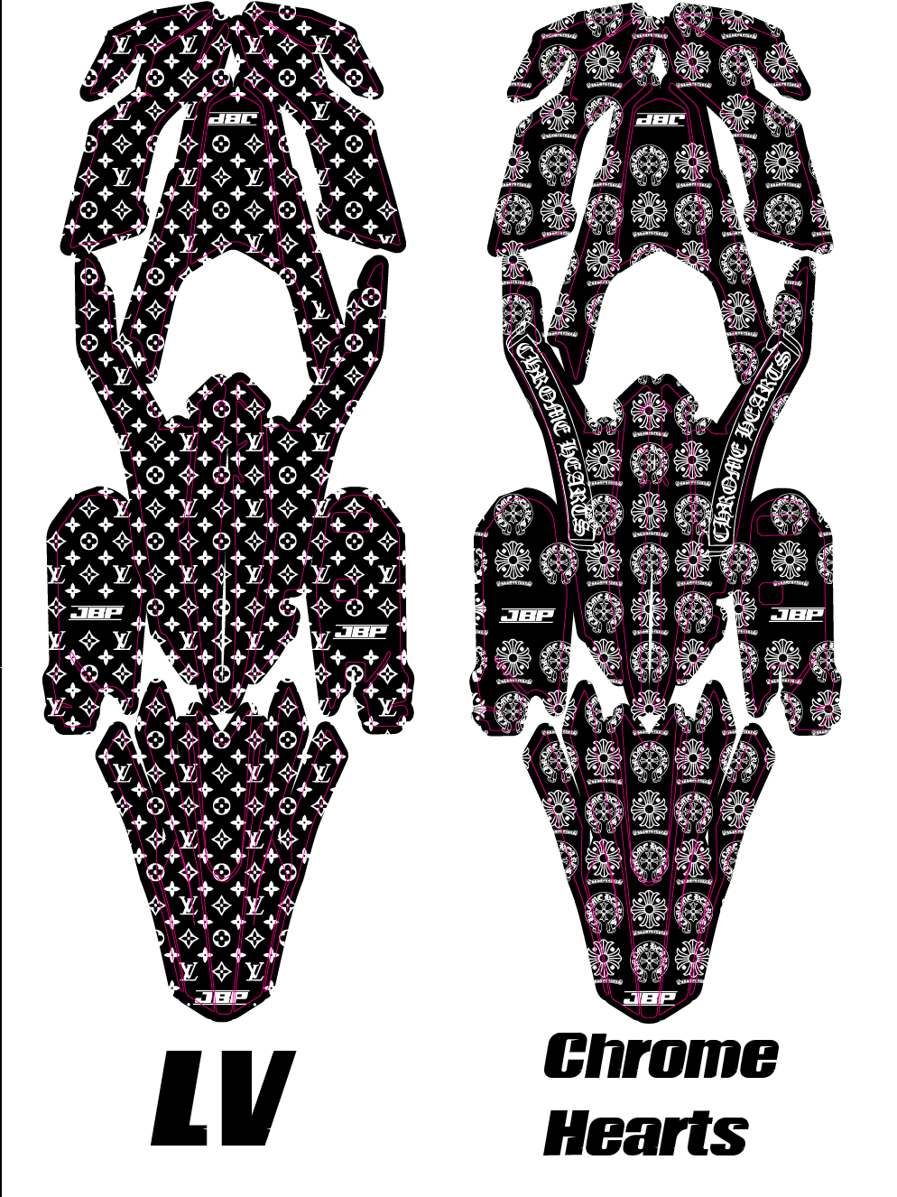 Designer Ultra Bee Plastics Wraps